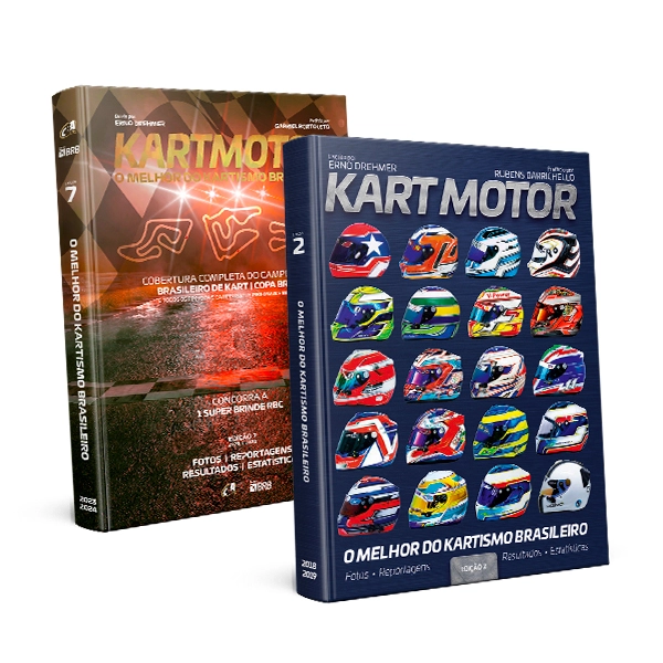 Combo Anuário Kart Motor 2ª + 7ª Edição