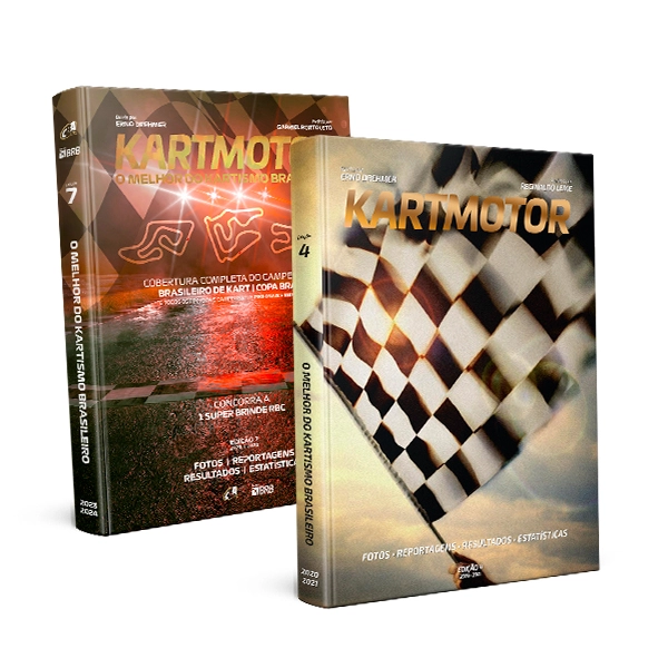 Combo Anuário Kart Motor 4ª + 7ª Edição